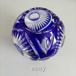 Polonia Cut Glass Vase Made In Poland from japan