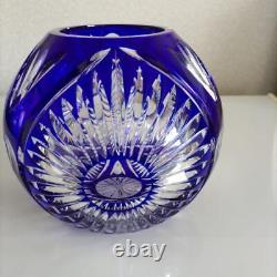 Polonia Cut Glass Vase Made In Poland from japan