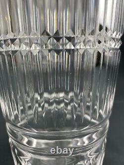 RARE FIND GEORGIAN Cut Glass c. 1810 Faceted Tumbler Vase
