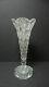 Rare American Brilliant Period Hawkes Queens 10.25 Cut Glass Vase
