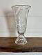 Rare Hawkes Gravic Cut Satin'iris' Glass Footed Vase-signed