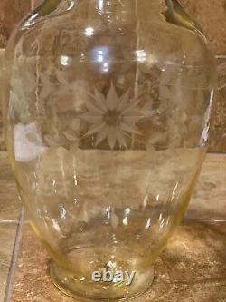 Standard Glass Co. Cut#28 In The Style Of Lancaster Jubilee Mid-20s