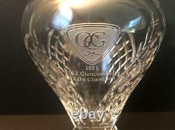 Sterling Cut Glass Vase Trophy 2012 Glencoe Golf Club Open Flight Champion
