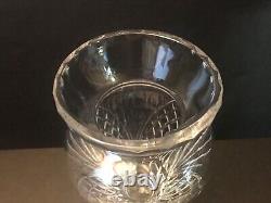 Sterling Cut Glass Vase Trophy 2012 Glencoe Golf Club Open Flight Champion