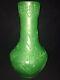 Steuben Glass Jade Green Acid Cut Back Peking #6222 Vase