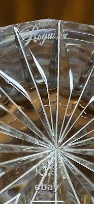 Stunning Huge Rogaska for Nieman Marcus Cut Crystal Vase Signed Waterford Cuts