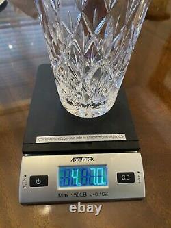 Stunning Tiffany & Co Cut Crytal Vase 10 Signed