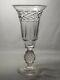 Tall Pairpoint Cut Glass Vase With Controlled Ball Stem 12 5/8 1920's