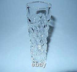 Tiffany & Co. ROCK CUT Crystal Bud Vase