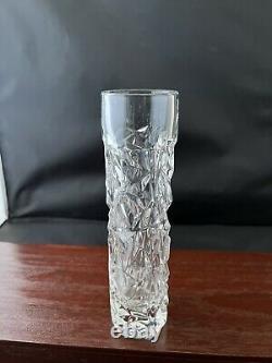 Tiffany & Co. Rock Cut Crystal Bud Vase Mint