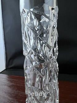 Tiffany & Co. Rock Cut Crystal Bud Vase Mint