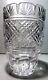 Vintage Waterford Crystal Master Cutter #208-416 Flower Vase 8 Made Ireland