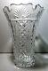 Vintage Waterford Crystal Master Cutter Flared Vase 10 Made In Ireland
