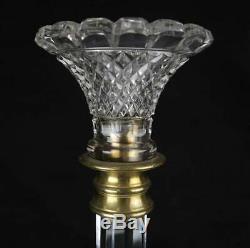 Very Elegant Gilt Bronze And Cut Glass Epergne