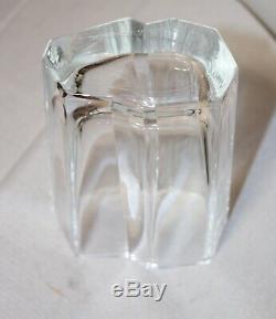 Vintage 1988 Tapio Wirkkala Iittala iceberg cut crystal art glass vase Finland