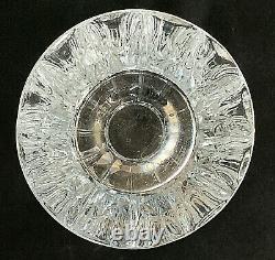 Vintage 8 Cut Lead Crystal Vase Beautiful Excellent Condition