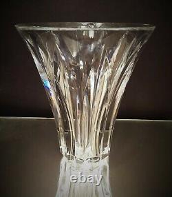 Vintage Baccarat Heavy Cut Crystal Vase Brigitte Pattern 10 France