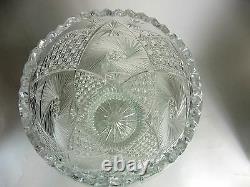 Vintage Cut Crystal Vase