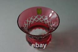 Vintage Kagami Crystal Rose Bowl (with Flower Net)