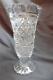 Vintage Rare Waterford Crystal Cut Glass Vase 7 Diamond & Fan Period Piece