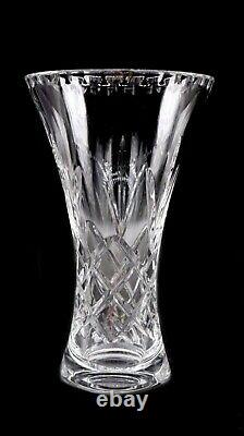Vintage Towle Crystal Corset Vase