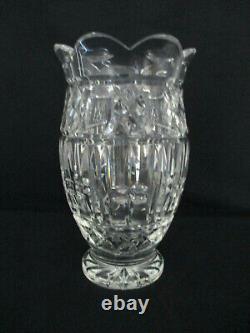 Vintage Waterford Artisan Crystal Vase 9 Certificate of Authenticity 1999