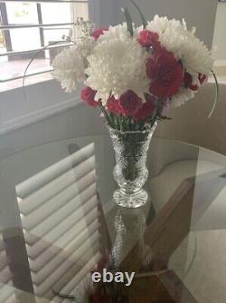 WATERFORD Crystal 1998 MASTER CUTTER 8.5 Footed Vase Samuel Miller Original box