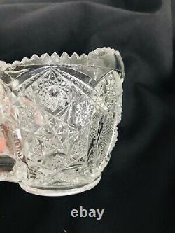 Waldorf by Pitkin & Brooks Diamond Cut Glass Creamer ABCG