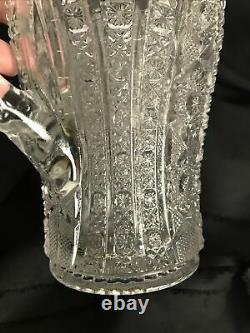 Waldorf by Pitkin & Brooks Glass Serving Juice Water Pitcher ABCG 8