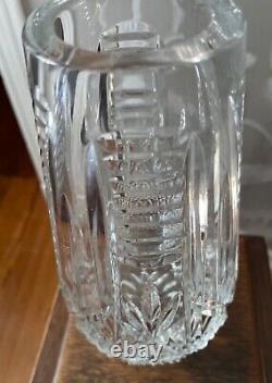 Waterford Crystal 9 Inch ARCHIVE Flower Vase Very Good Condition Made in Ireland