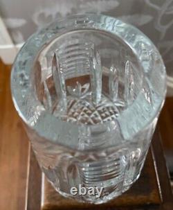 Waterford Crystal 9 Inch ARCHIVE Flower Vase Very Good Condition Made in Ireland