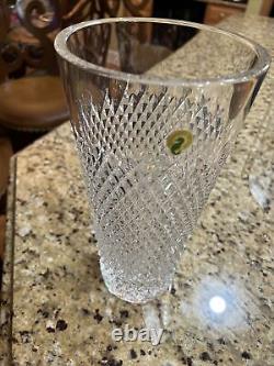Waterford Crystal Alana Prestige 12diamond Cut Vase Bnib