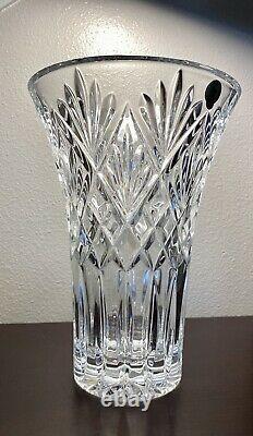 Waterford Crystal CASSIDY Cut Vase 10 Beautiful Original Sticker Stamped No Box