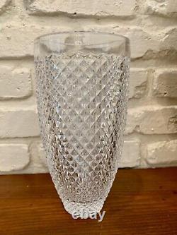 Waterford Crystal Cut 9 Vase Mint Condition With Box