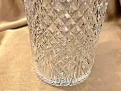 Waterford Crystal EMMET 10 Vase IRELAND Diamond Cut NEAR MINT