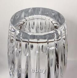 Waterford Crystal Flower Vase Cut Glass Butterfly Collection 11 Inches 4 Lbs
