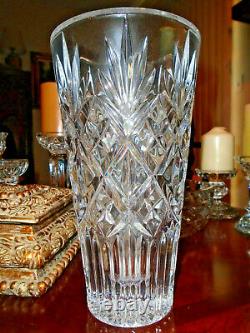 Waterford Crystal Northbridge Flared Diamond Cuts 10 Vasenew No Box$300 Msrp