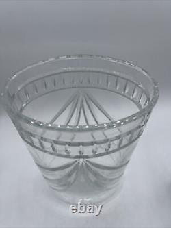 Waterford Crystal OVERTURE Large Oval Vase 12 Made in IRELAND