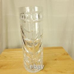 Waterford Crystal OVERTURE Large Oval Vase 12 Made in Ireland