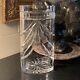 Waterford Crystal Overture Cut 14 Oval Bouquet Vase Made In Ireland Excellent