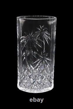 Waterford Crystal Palm Tree 8 Oval Vase