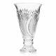 Waterford Crystal Seahorse 13 Tall Diamond & Wedge Cut Footed Vase New In Box