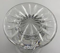 Waterford Crystal Seahorse Vase 10 Inch Scalloped Edge