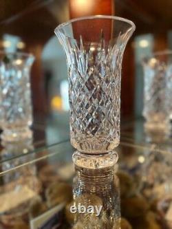 Waterford Crystal Signed Tommy Dunn 1993 8.5 Footed Vase With Original Box