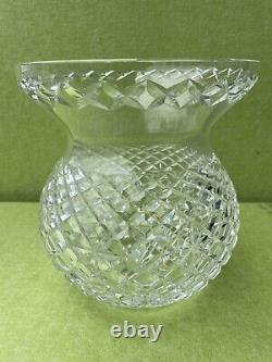 Waterford Cut Crystal CORSET BOUQUET Centerpiece Vase