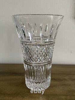 Waterford IRISH LACE 8 Tall CRYSTAL VASE IN MINT CONDITION