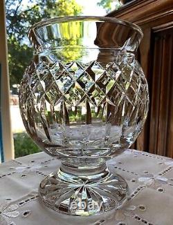 Waterford Irish Crystal 6 1/2 Footed Vase (2) Model #204/220 Original Ireland
