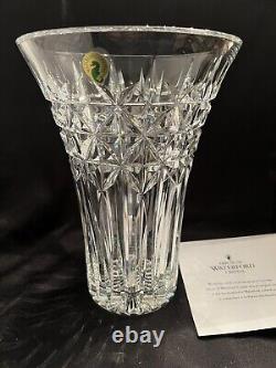 Waterford Irish Stars 10 Crystal Vase Ireland Signed by Tom Brennan 159557 New