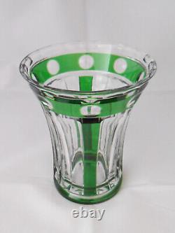 William Yeoward Cased Crystal 6 Emerald Flower Vase New