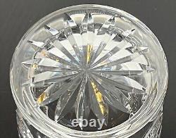 William Yeoward Flora Vase Cut Crystal 4.5 Footed Cachepot Jardeniere